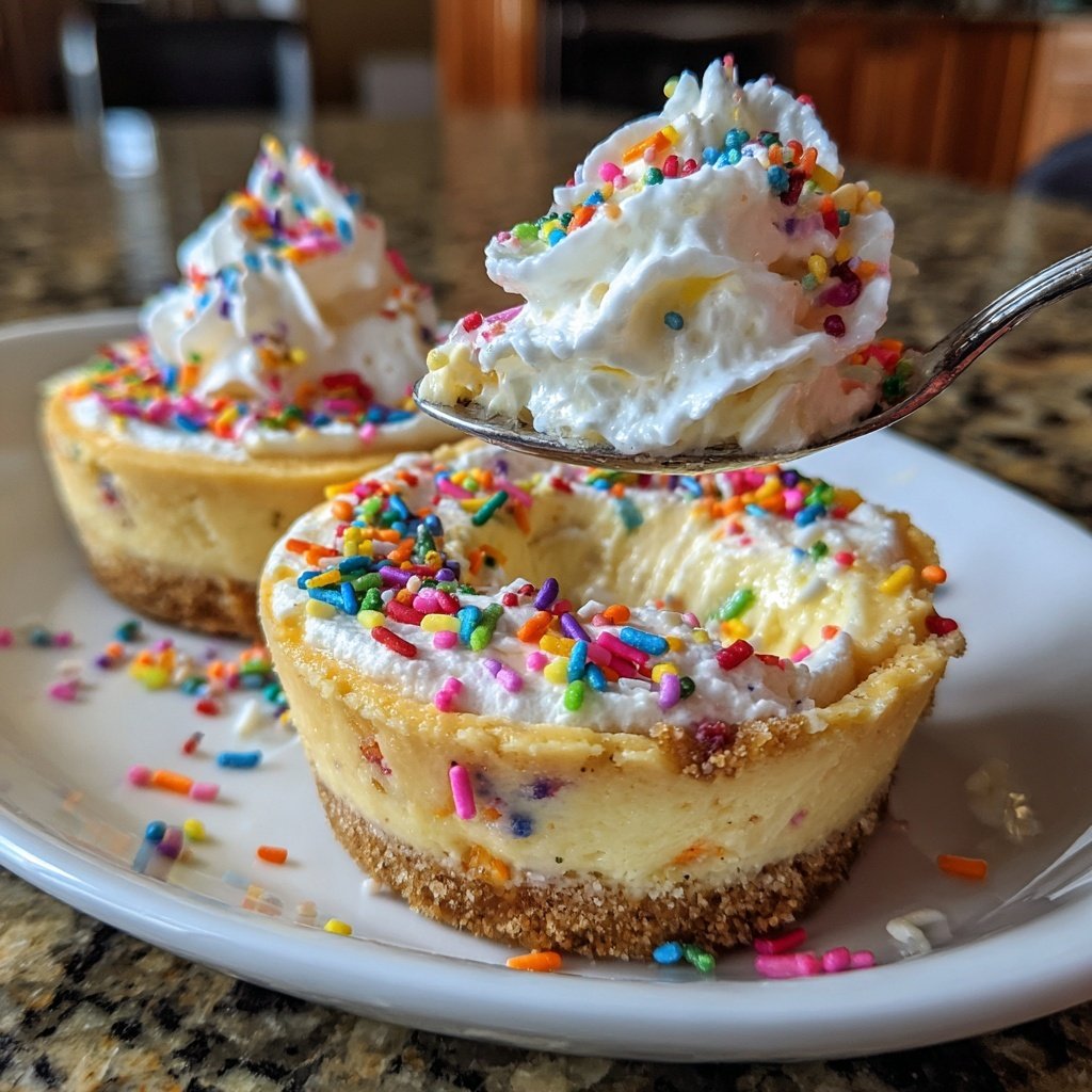 Super Bowl Dessert Mini Cheesecake Cups