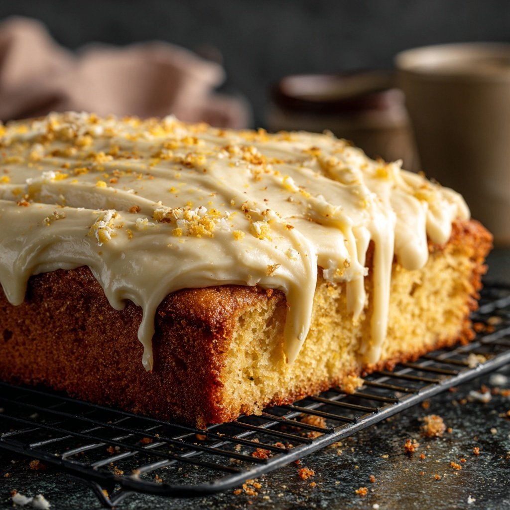 Vanilla Buttermilk Sheet Cake