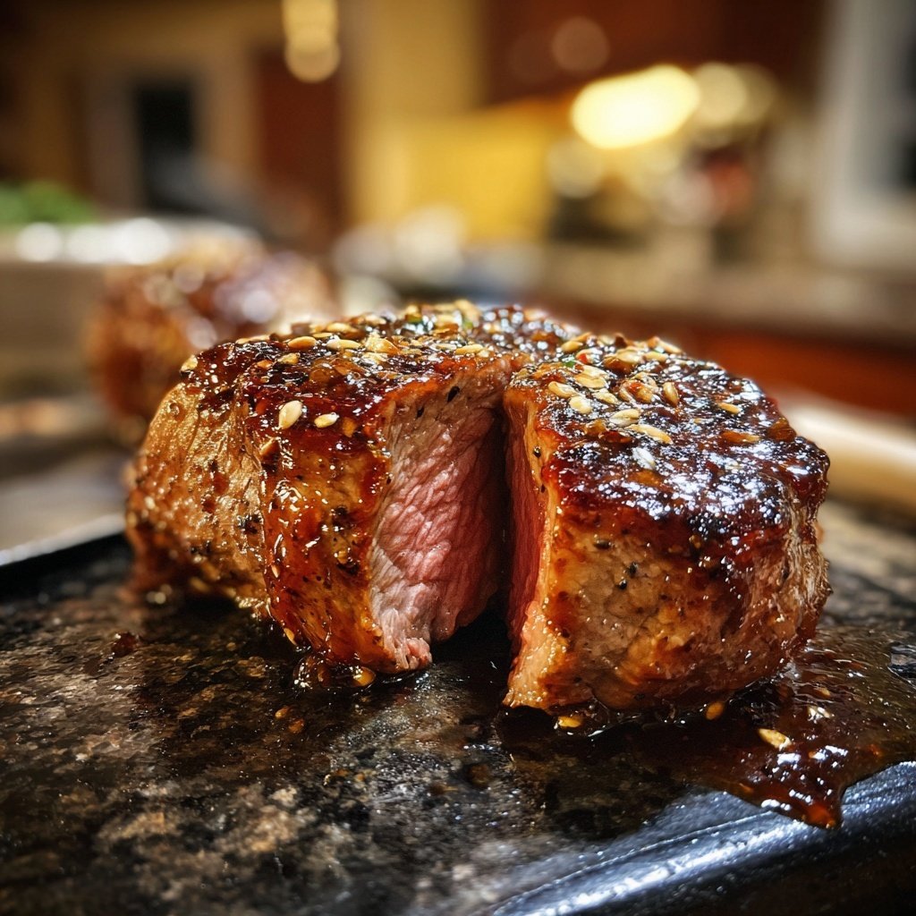 Beef Tenderloin with Fig Glaze