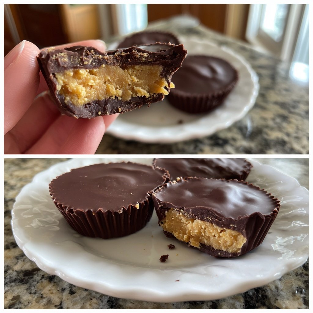 Homemade Reese’s Cups with Coconut Sugar