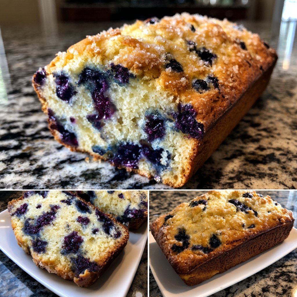 Blueberry Lemon Tea Bread