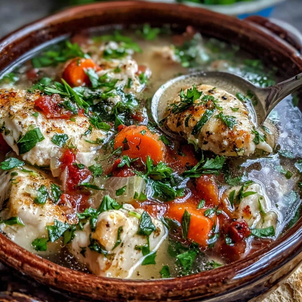 Healthy Chicken Vegetable Soup