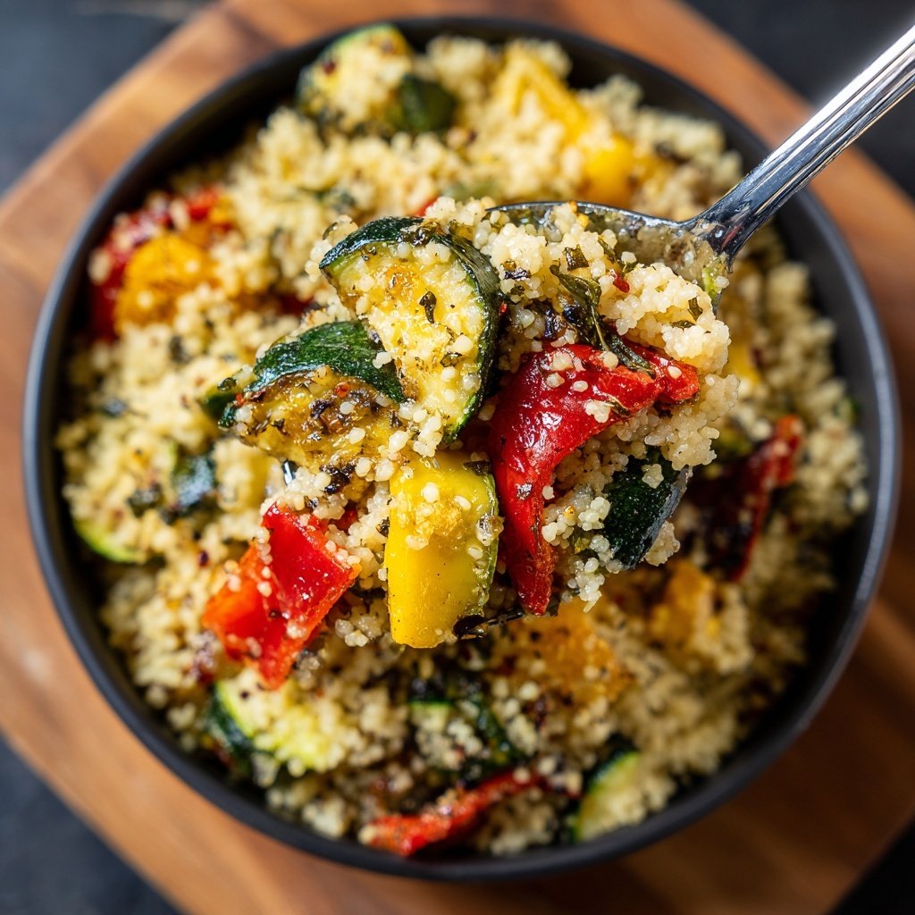 Herb Roasted Veggie Couscous