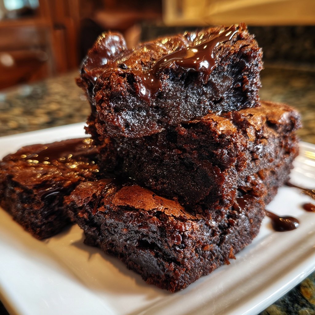 Brownies With Sourdough Starter