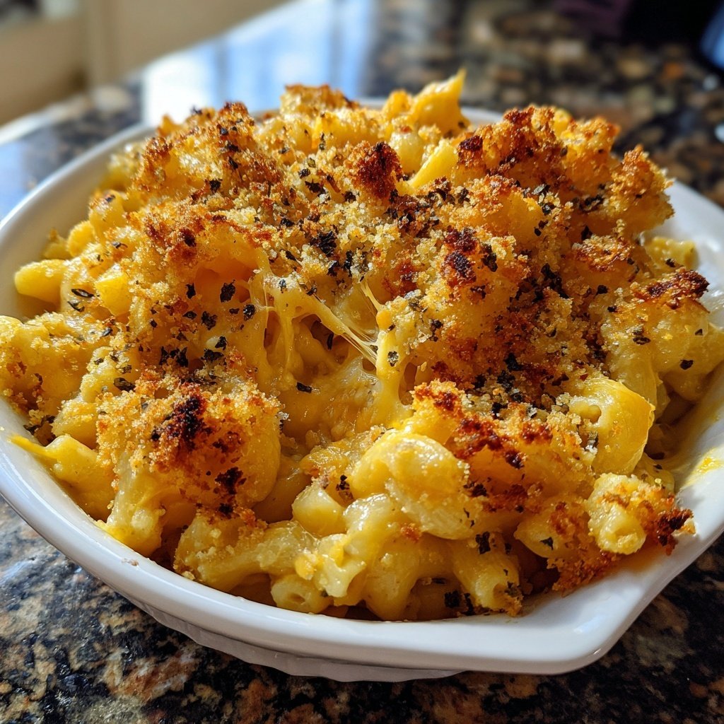 Comfort Food Baked Mac And Cheese
