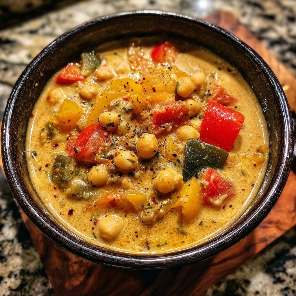 Jamaican Coconut Chickpea Stew