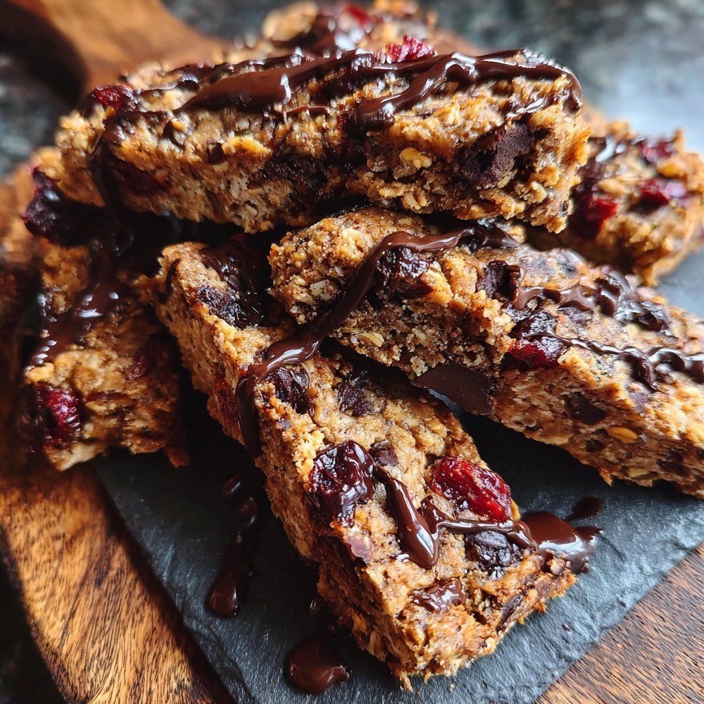 Chocolate Cherry Snack Bars