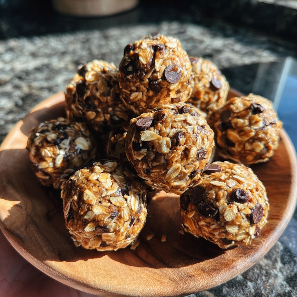 Healthy Peanut Butter Snack Balls