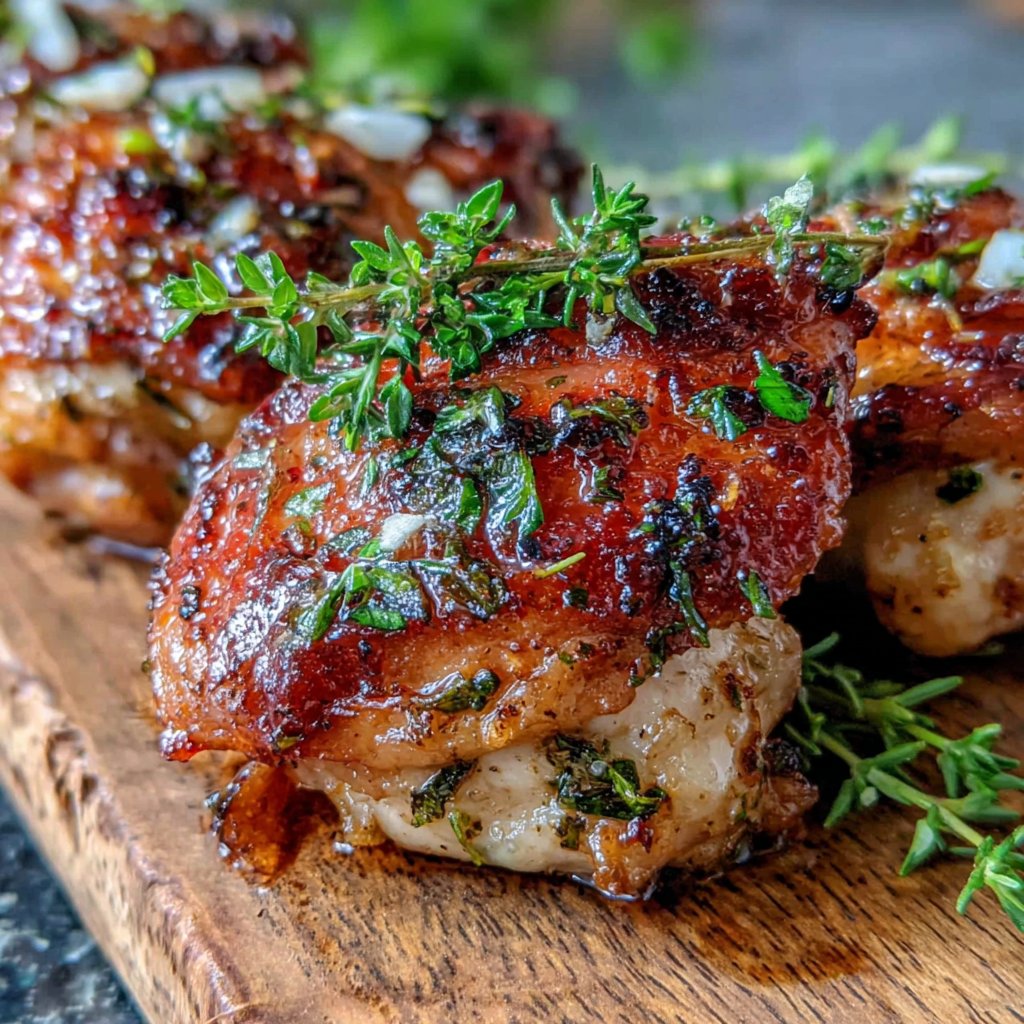 Honey Mustard Chicken Thighs
