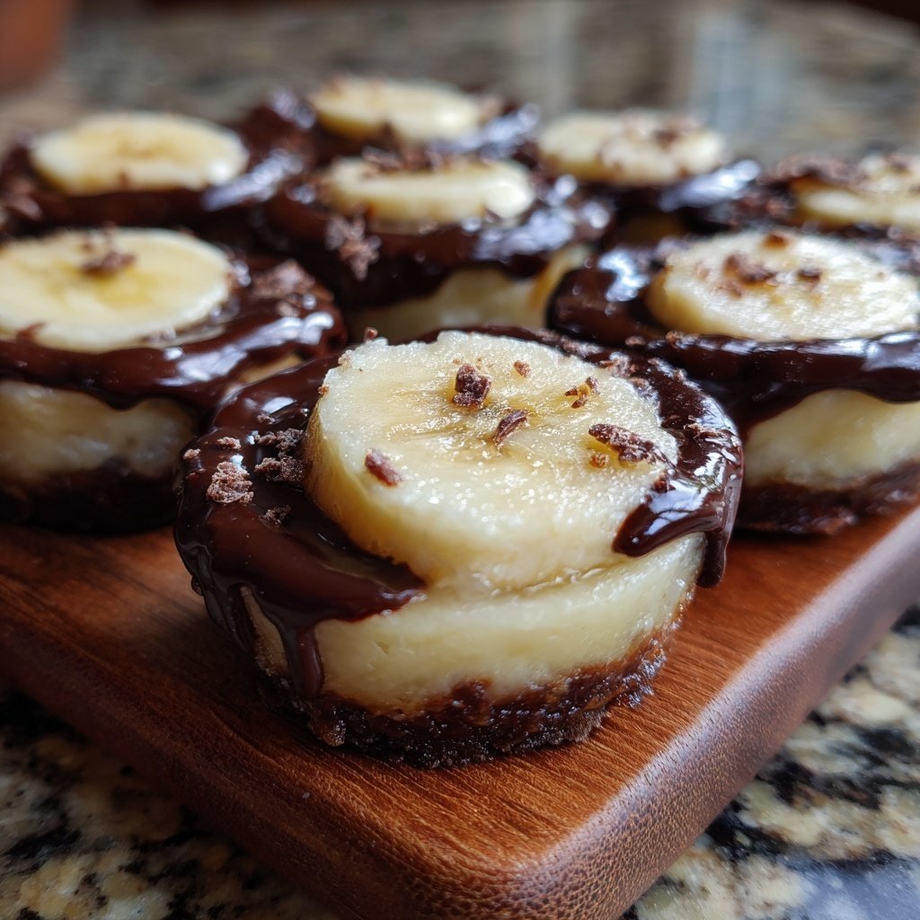 Super Bowl Desserts Chocolate Banana Bites